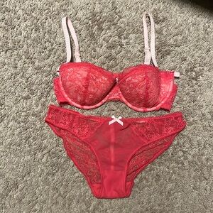 Adore Me 34D Underwire Bra and Panty Set! New Without Tags